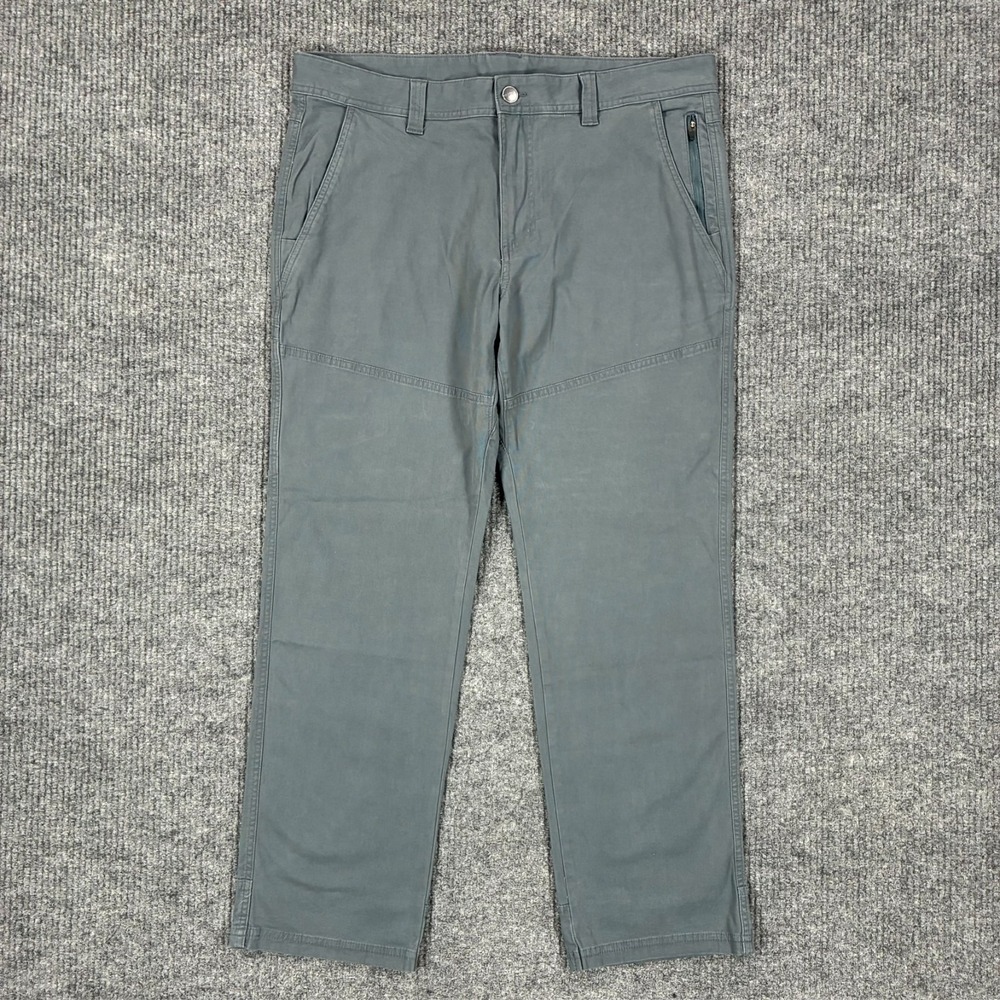 Ascend Hiking Pants Mens Size 38x30 Gray Outdoor Utility Trail Zip Pocket